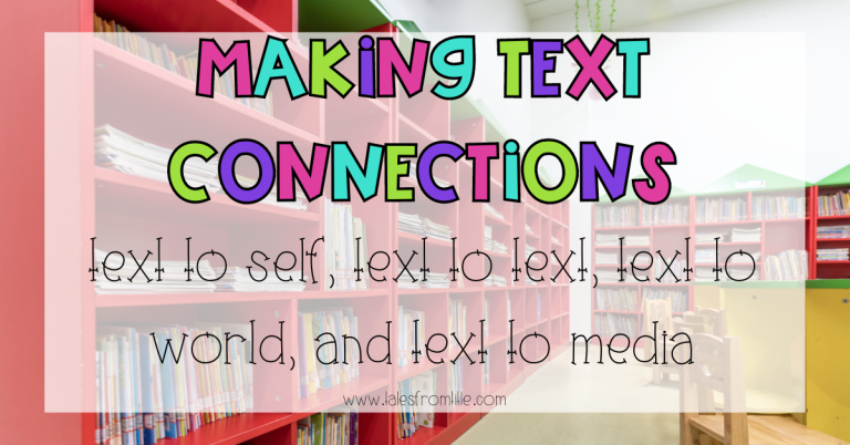 The 4 Types of Text Connections: Enhancing Reading Comprehension ...